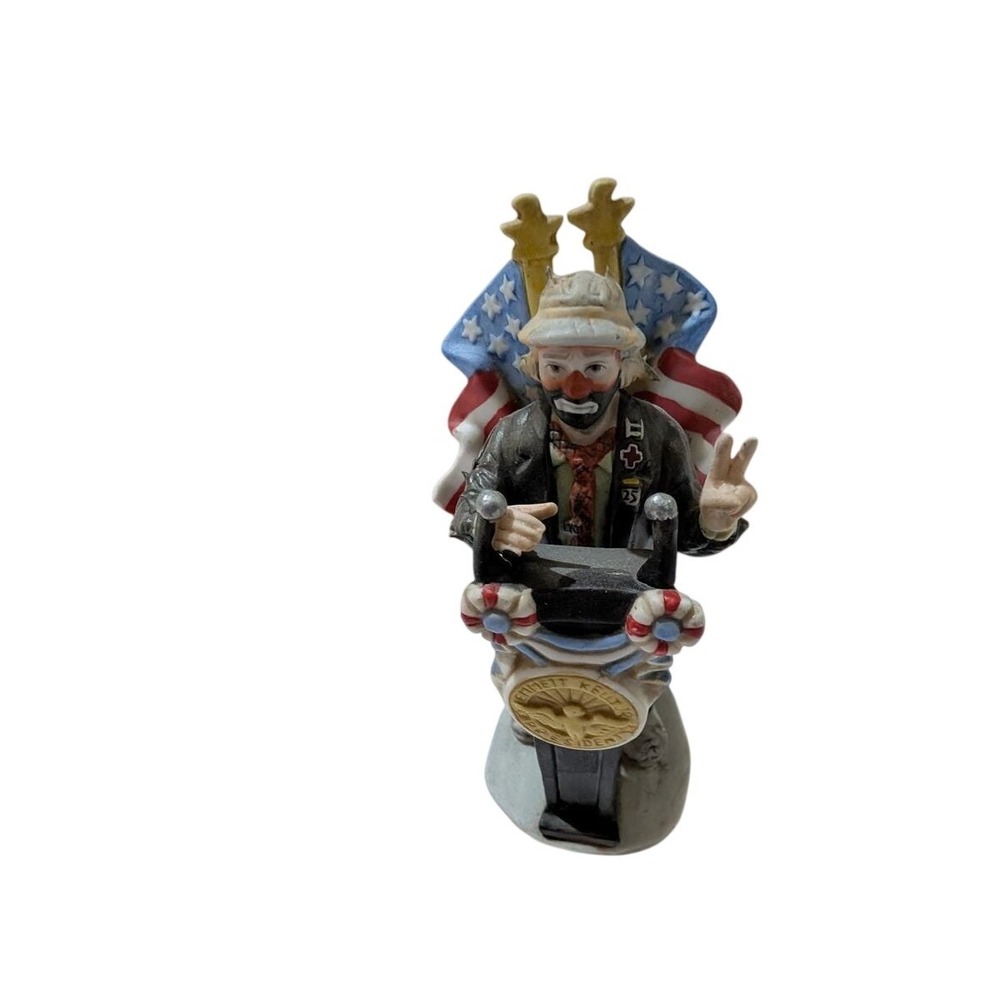Emmett Kelly Jr For President Special Event Figurine Flambro 1996 Weary Willie